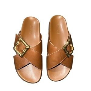 ▶️ Schutz ◀️ Enola Crossed Sporty Sandal size 7